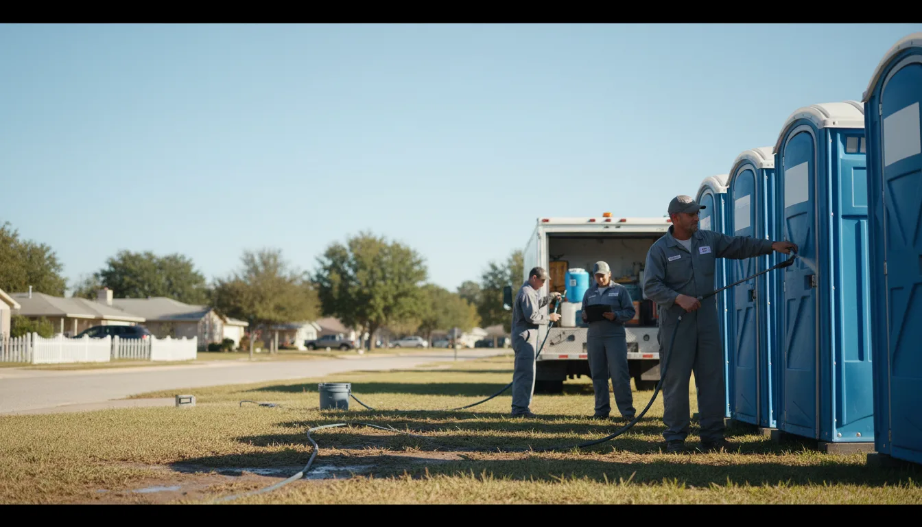 Long-Term Portable Toilet Rental in Rainbow City, AL near me